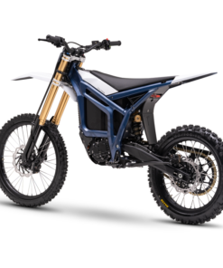 Talaria Komodo Electric Dirt Bike Blue side profile electric motocross bike